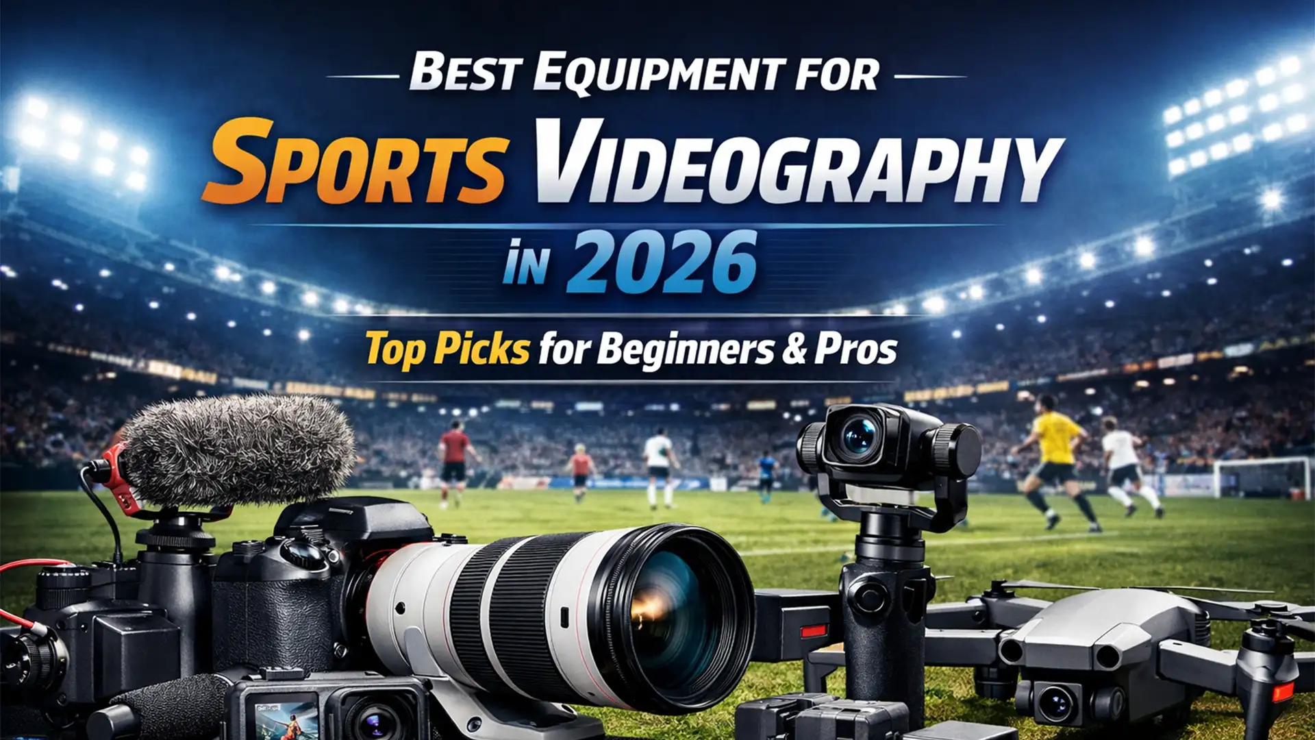 Best Equipment for Sports Videography in 2026: Top Picks for Beginners & Pros