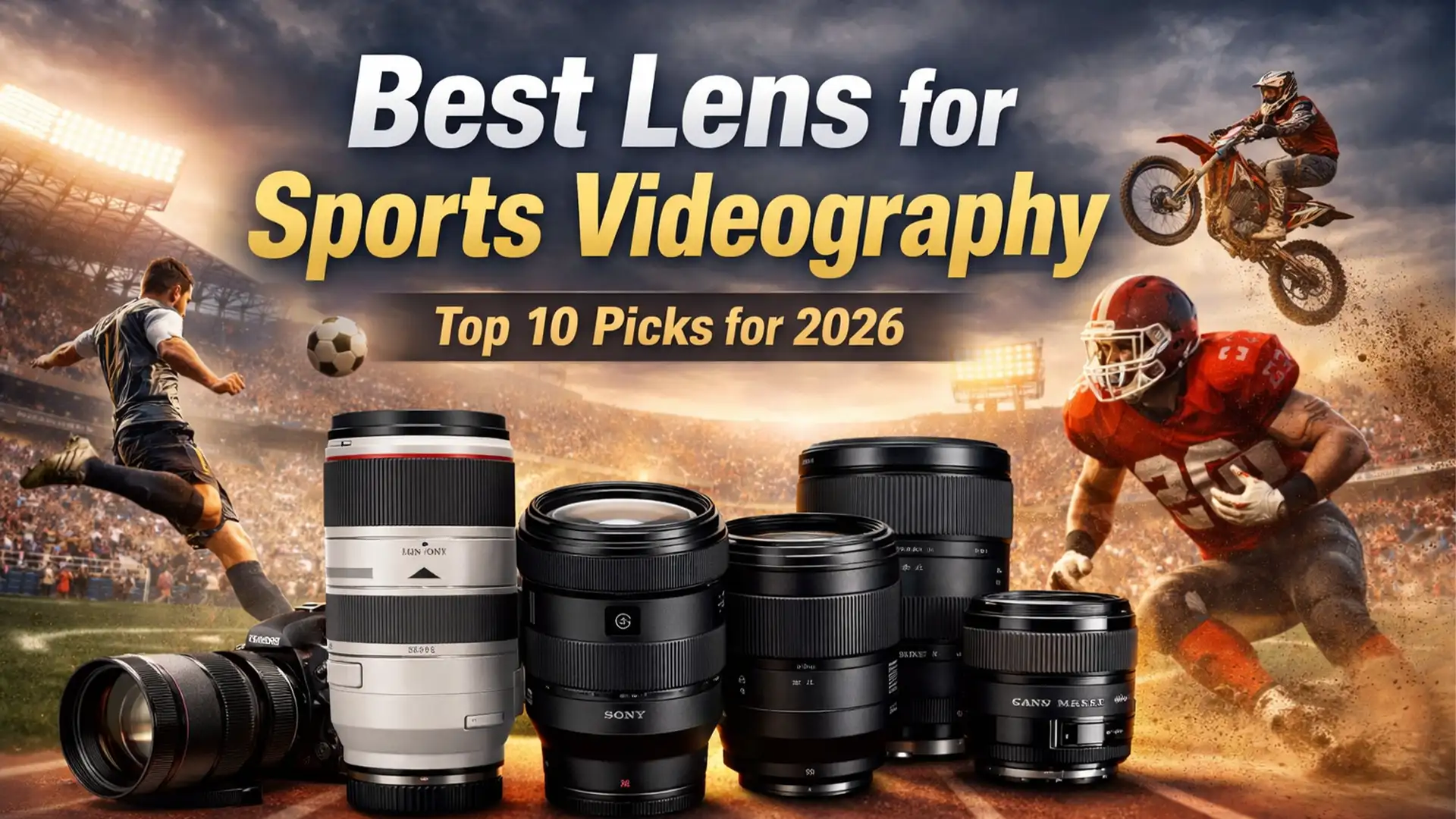 Best Lens for Sports Videography: Top 10 Picks for 2026