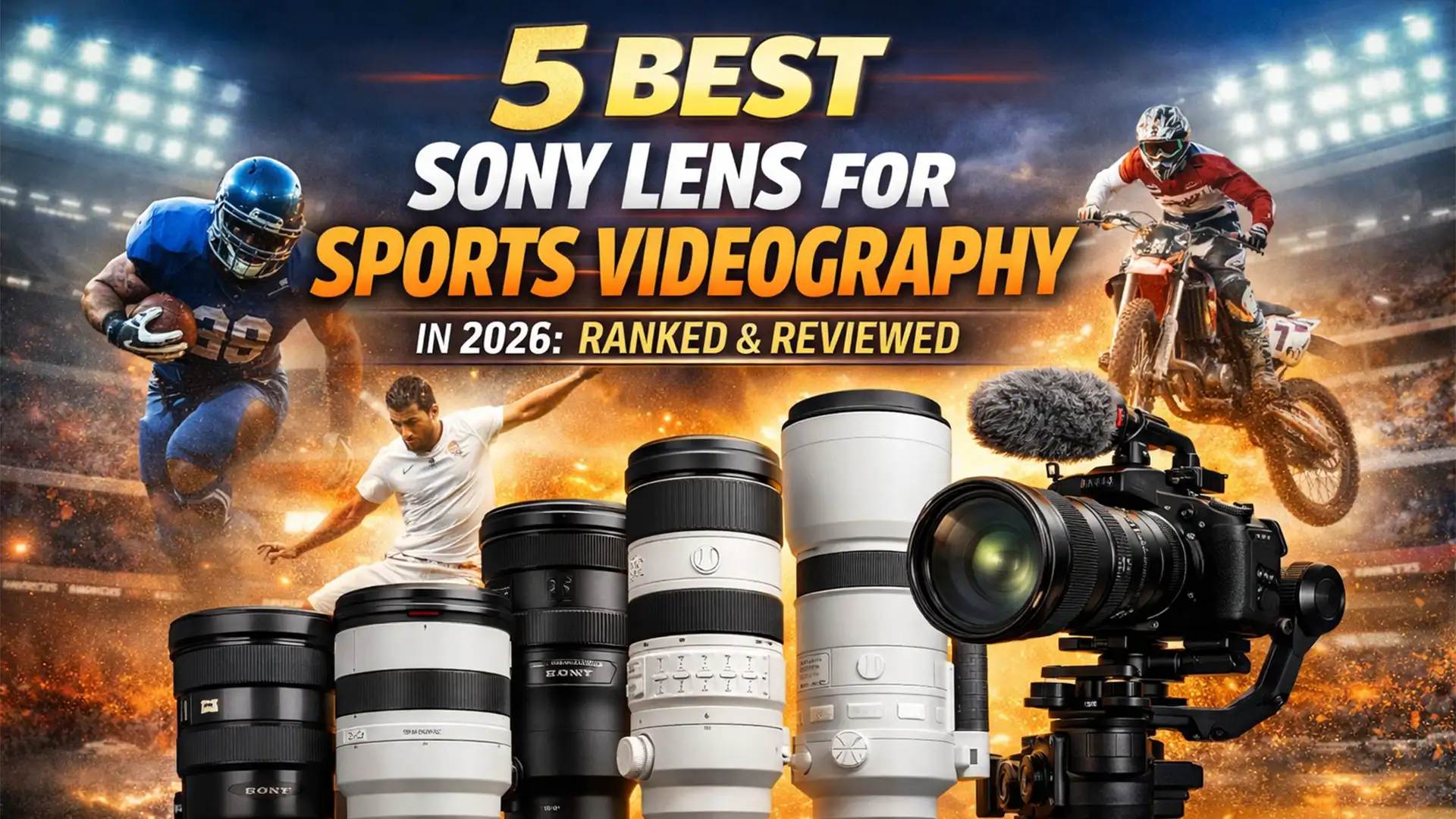 5 Best Sony Lens for Sports Videography in 2026: Ranked & Reviewed
