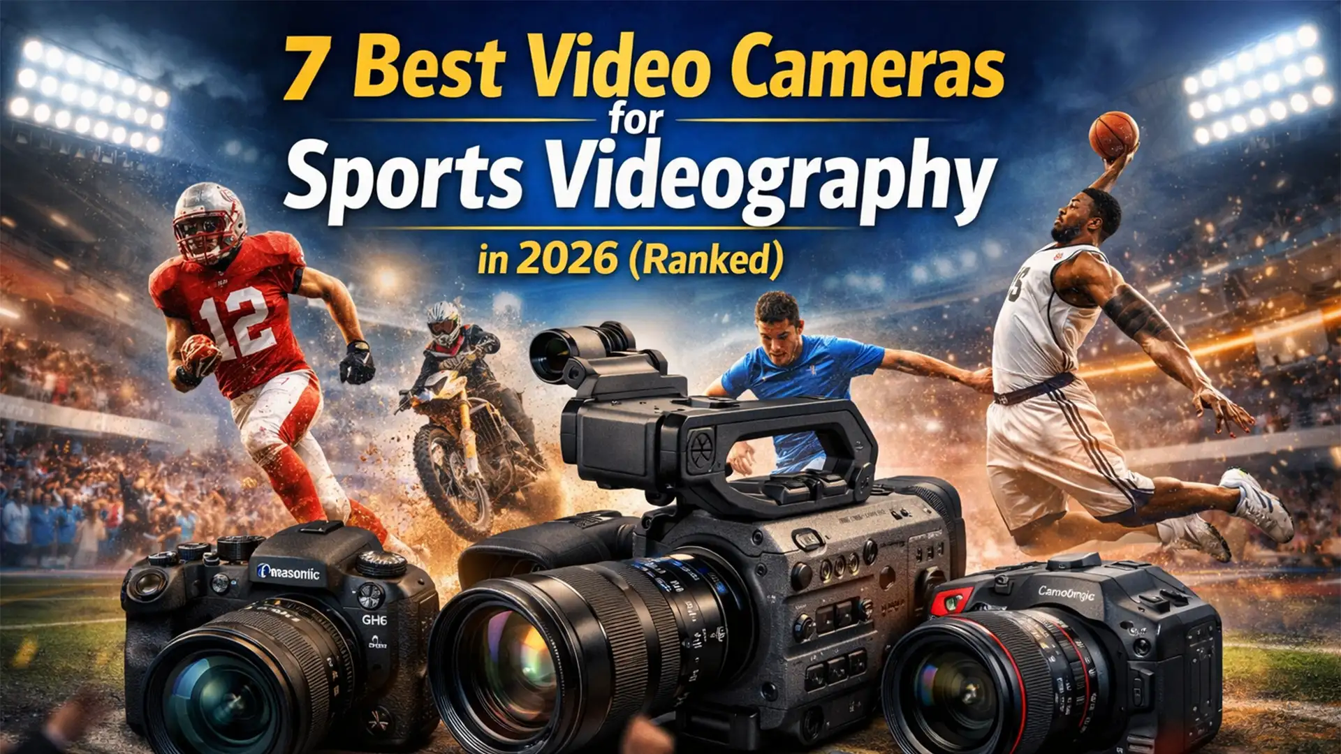 8 Best Video Cameras for Sports Videography in 2026 (Ranked)