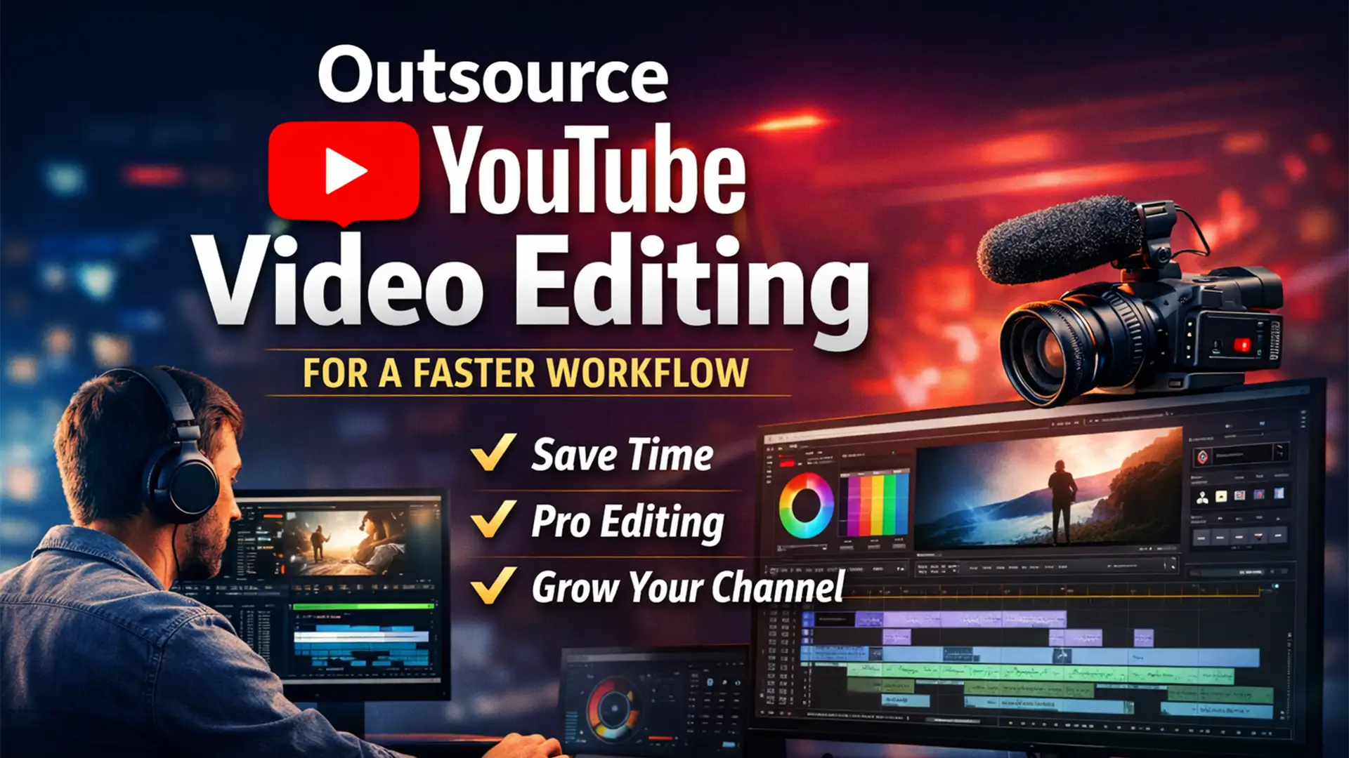 Outsource YouTube Video Editing to Inside Editors for a Faster Workflow