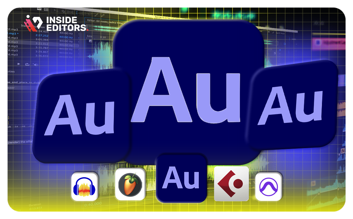 Thumbnail image illustrating audio editing for social media videos