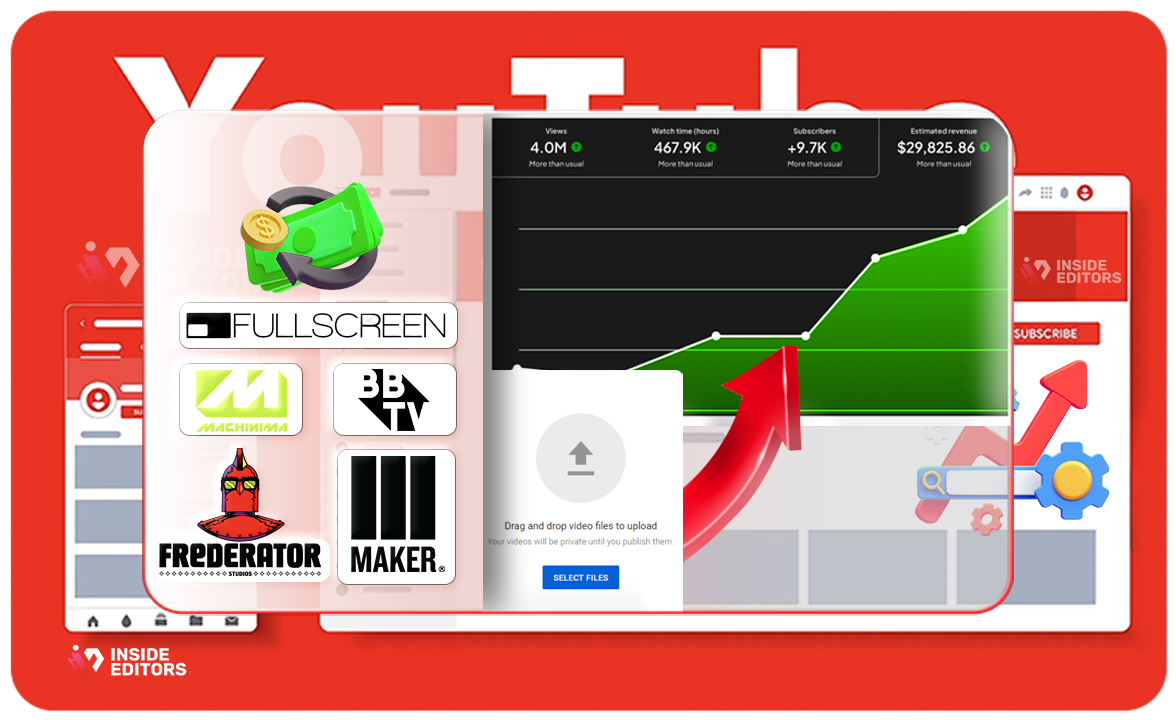 Thumbnail image showcasing audience engagement and growth services for YouTube