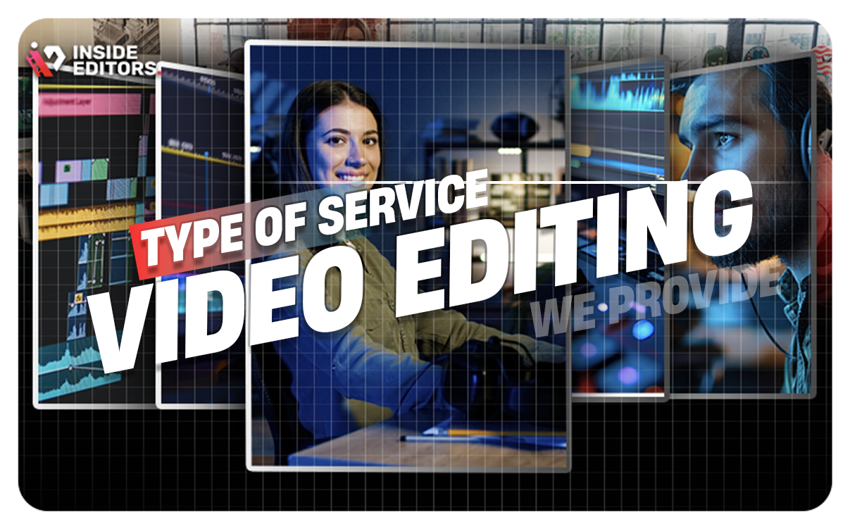 Thumbnail image showcasing types of video editing services we provide