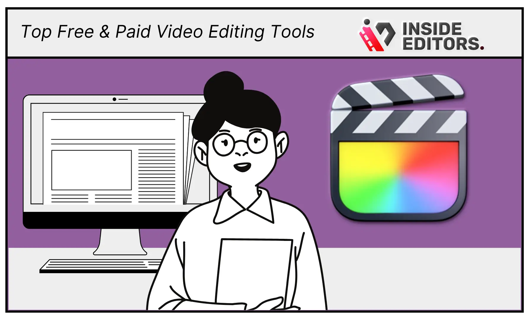 Thumbnail image showcasing Final Cut Pro editing by Inside Editors