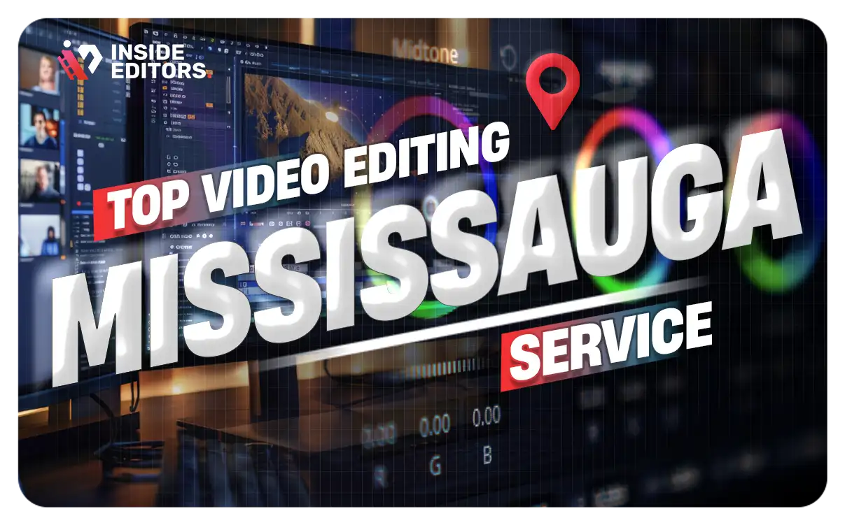 Video Editing Services in Mississauga team working on professional video edits