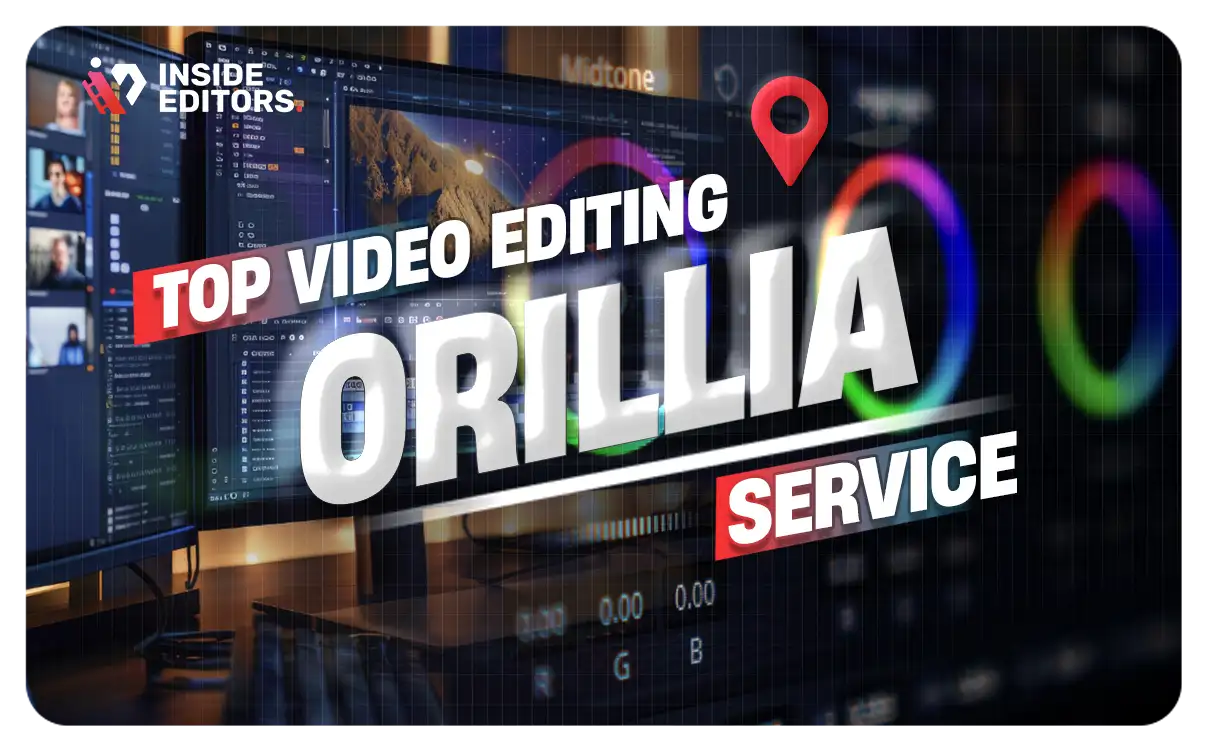 Video Editing Services in Orillia professionals collaborating on post production