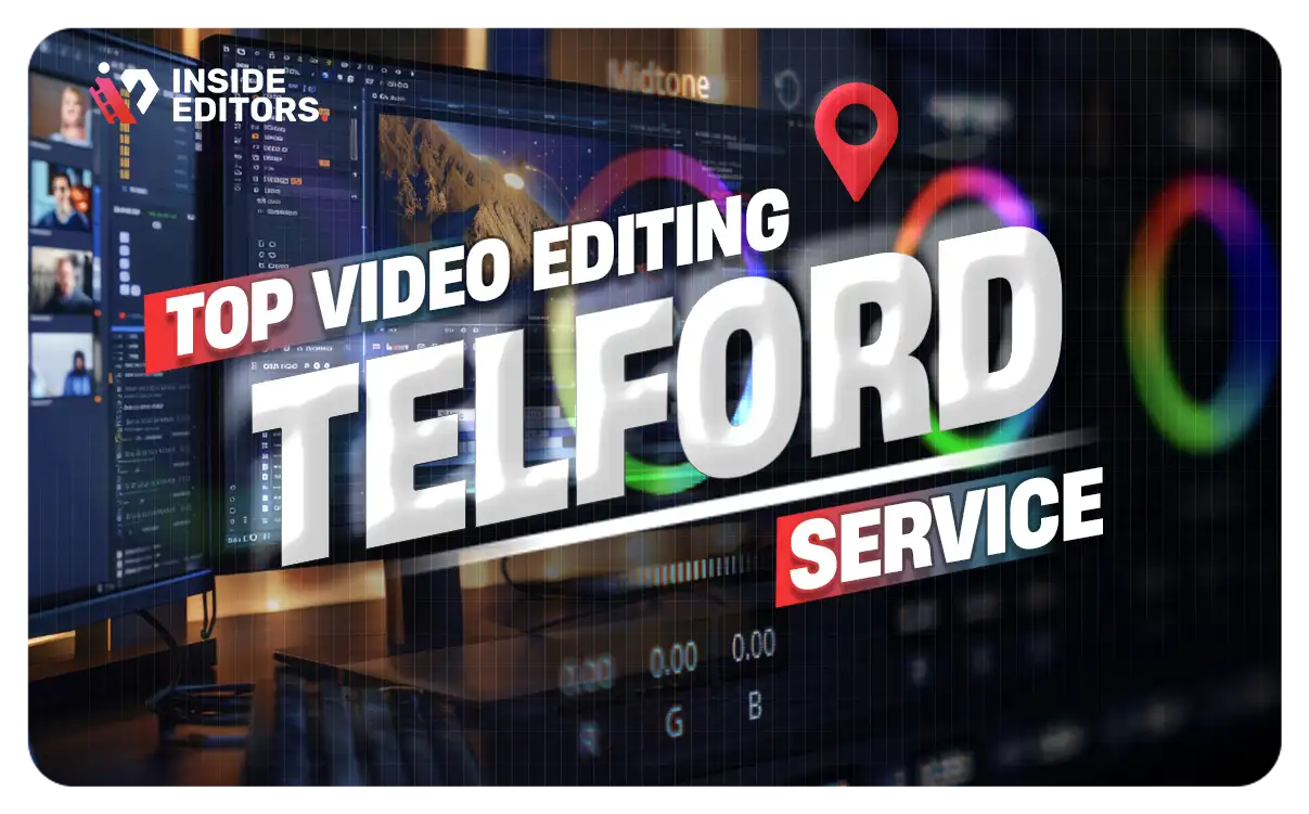 Video Editing Services in Telford professional workspace