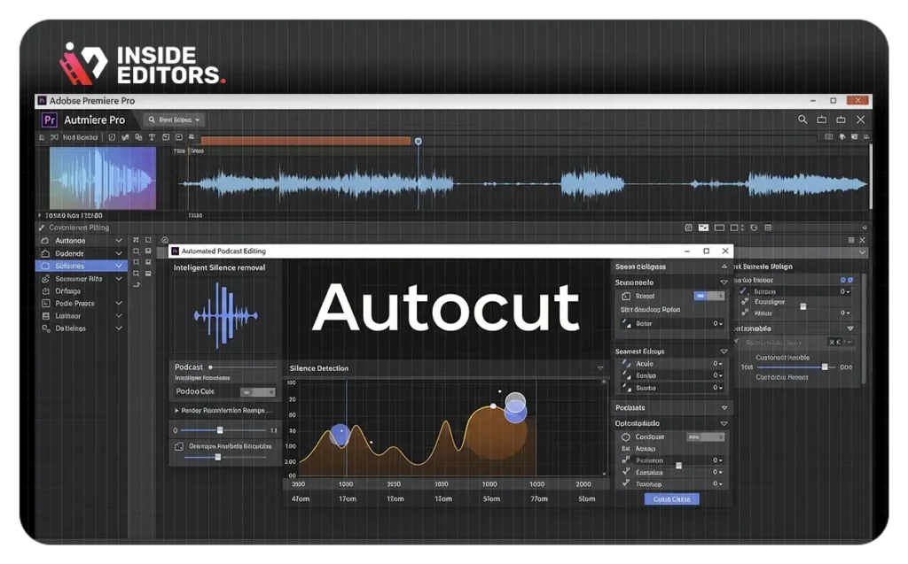Thumbnail image representing top 5 AI video editing tools recommended by Inside Editors
