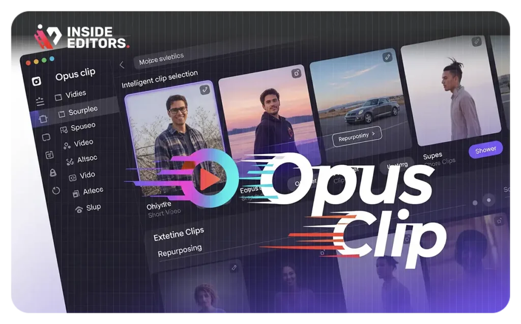Thumbnail image representing top 5 AI video editing tools recommended by Inside Editors