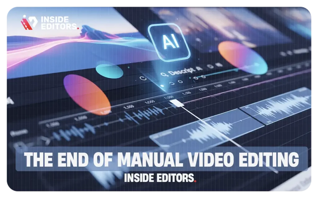 Thumbnail image for Descript's new AI Agent tutorial by Inside Editors