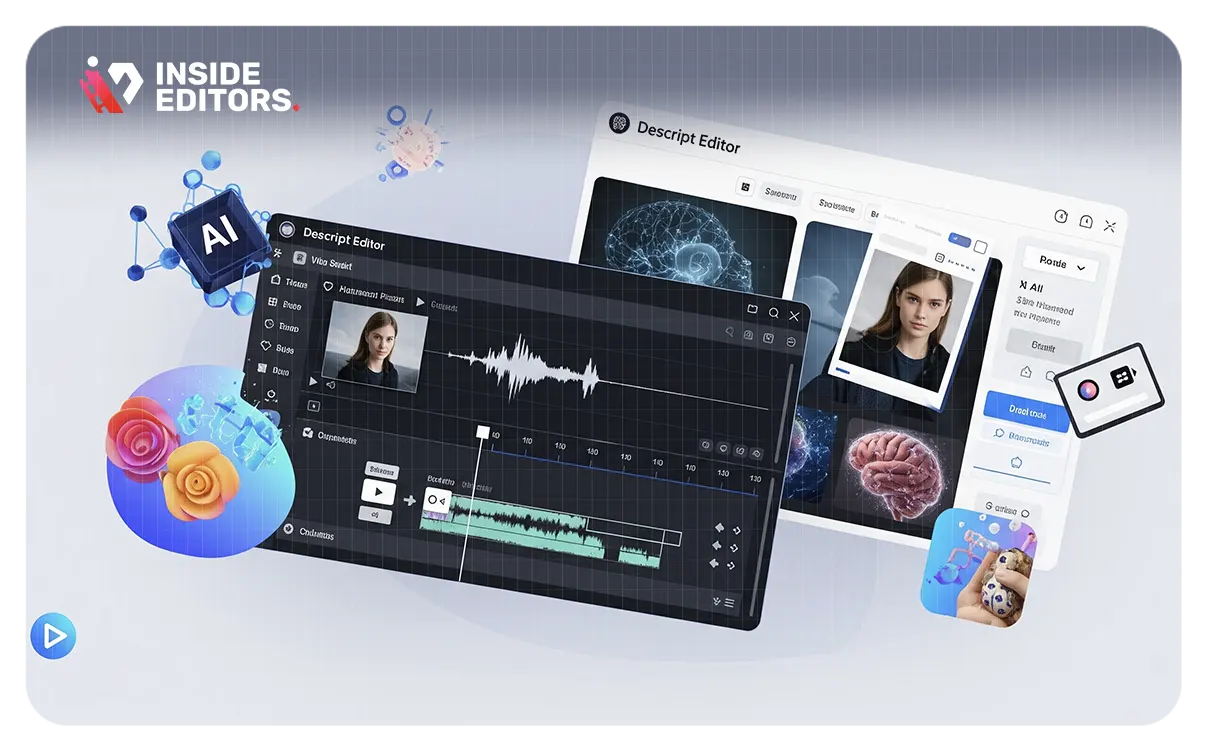 Descript Tutorial – Best AI Video Editor | Inside Editors