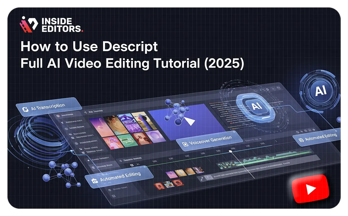 How to use Descript – Full AI Video Editing Tutorial (2025)