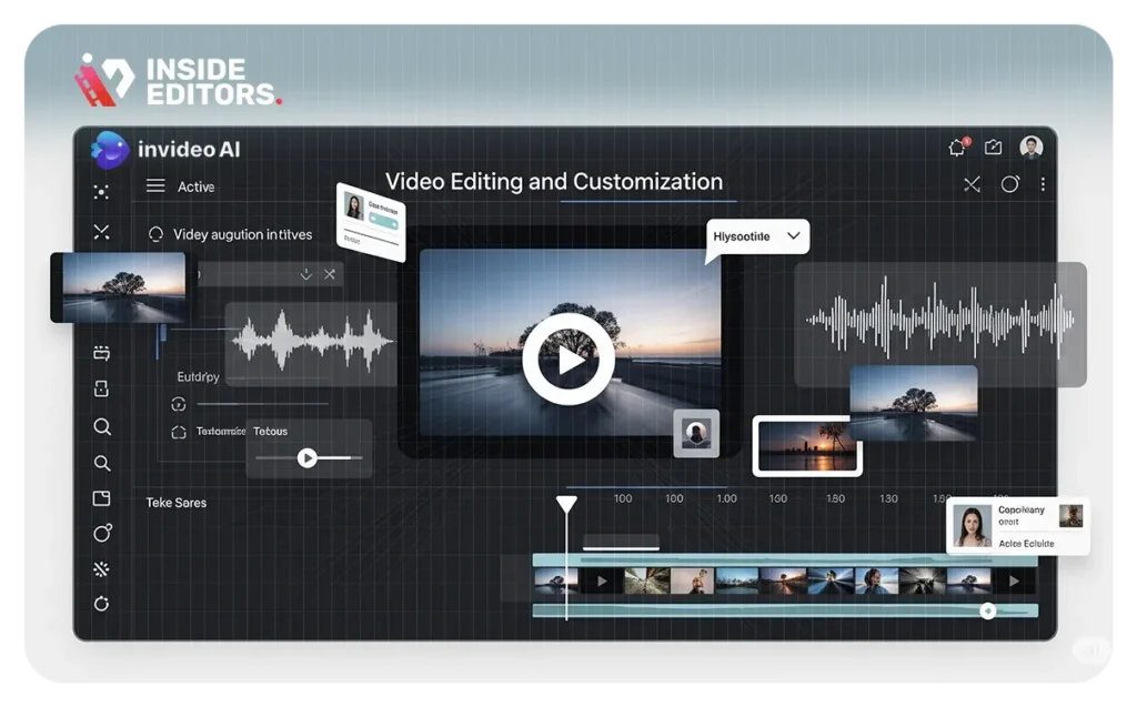 Thumbnail image showing how to use InVideo AI in 2025, created by Inside Editors