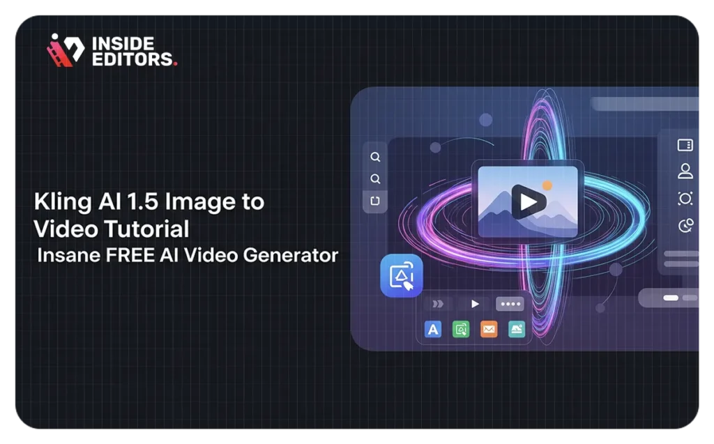 Thumbnail image showcasing Kling AI 1.5 image-to-video tutorial – Free AI video generator
