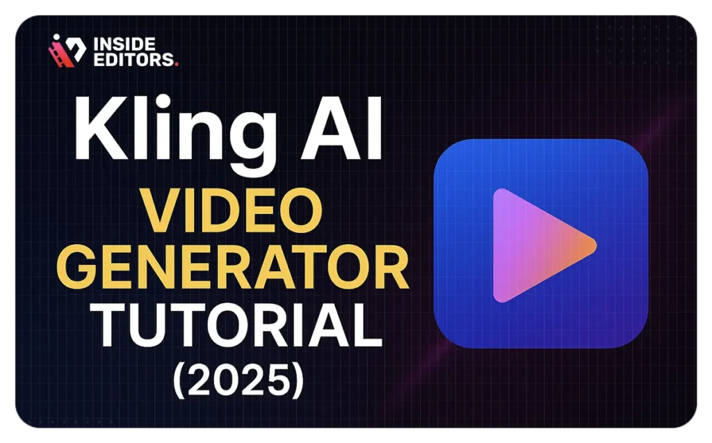 Thumbnail image for Kling AI Video Generator Tutorial by Inside Editors