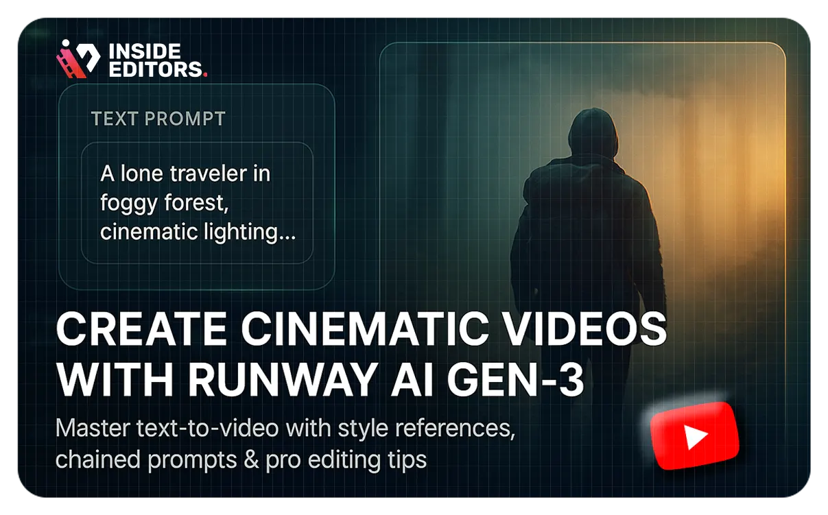 Runway AI Cinematic Video Generation FULL GUIDE