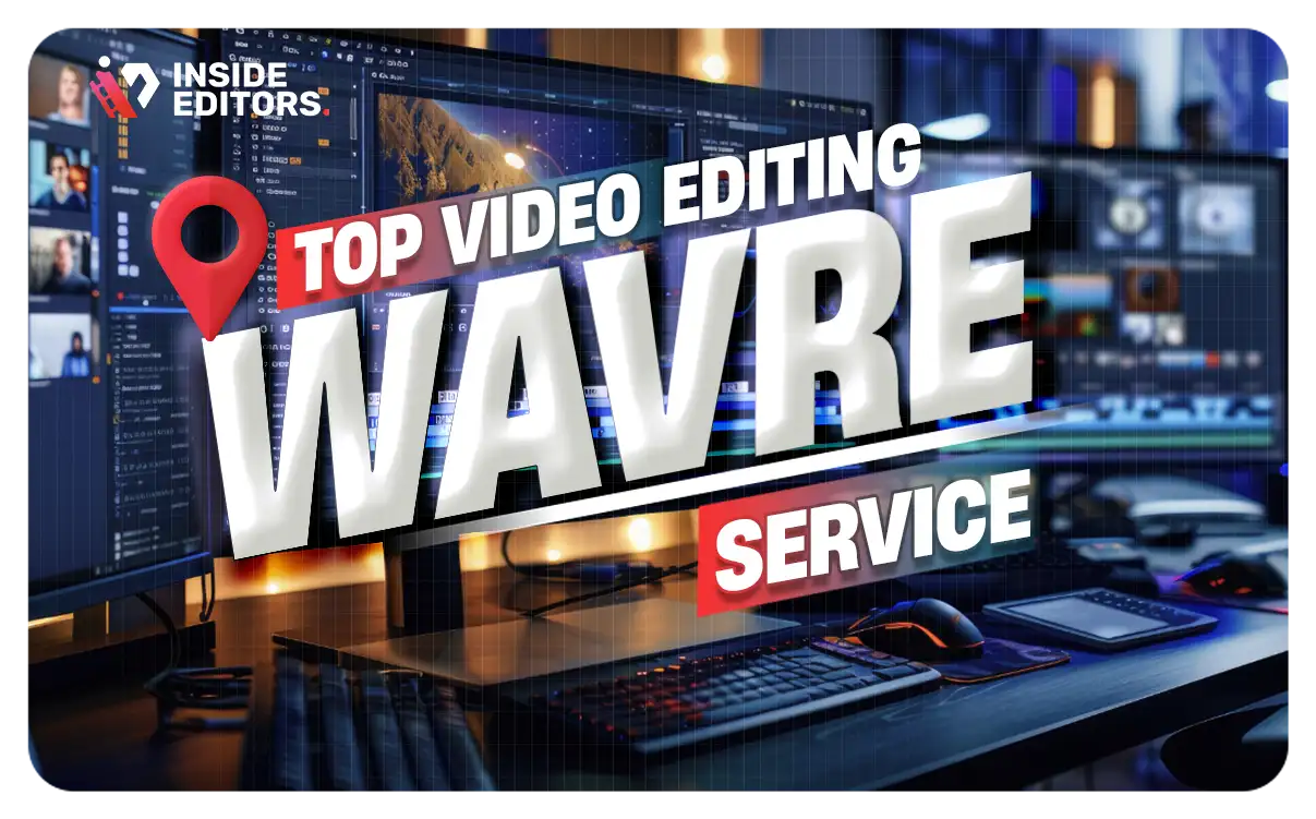 Video Editing Services in Wavre professional team working on post-production