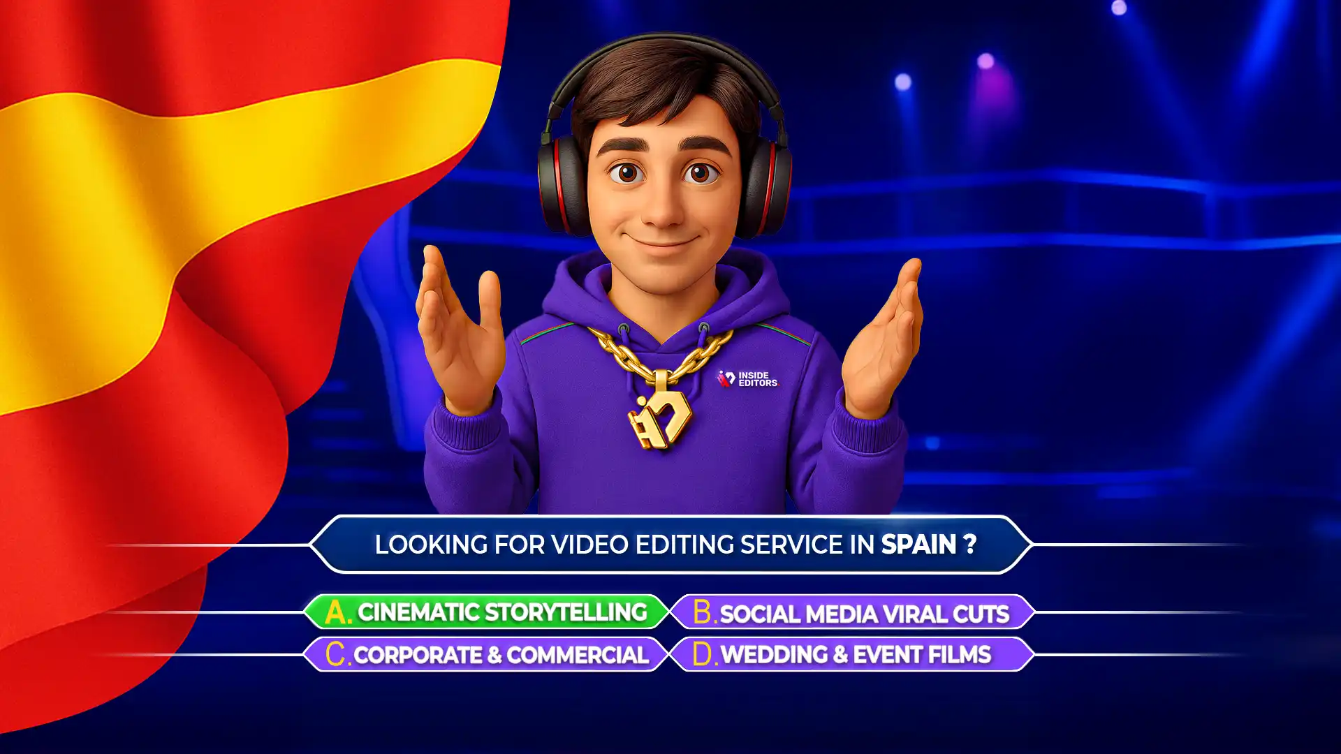 Video Editing Service Location In Spain