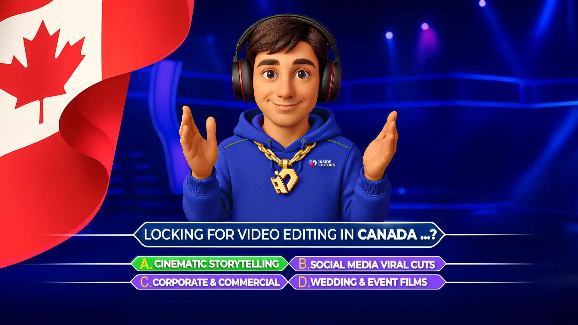 Video Editing Service Location In Canada