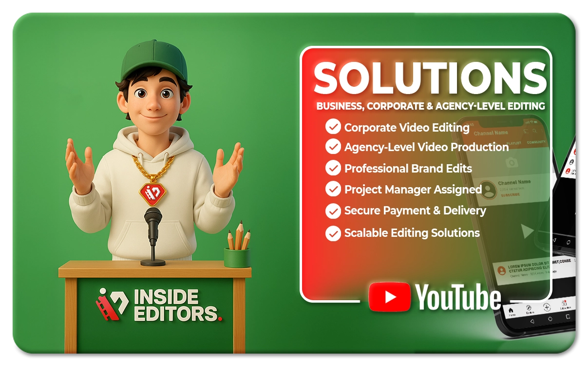 Business, Corporate & Agency-Level Editing Solutions