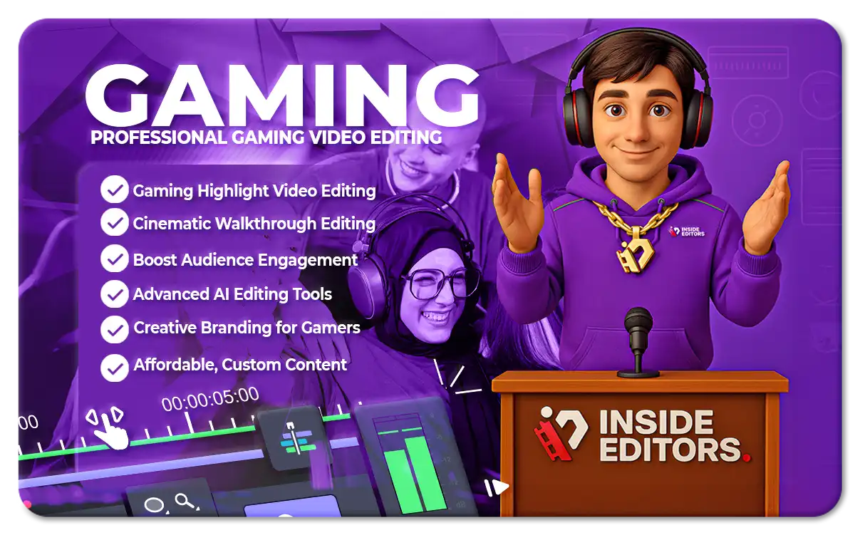 Gaming Video Editing Services