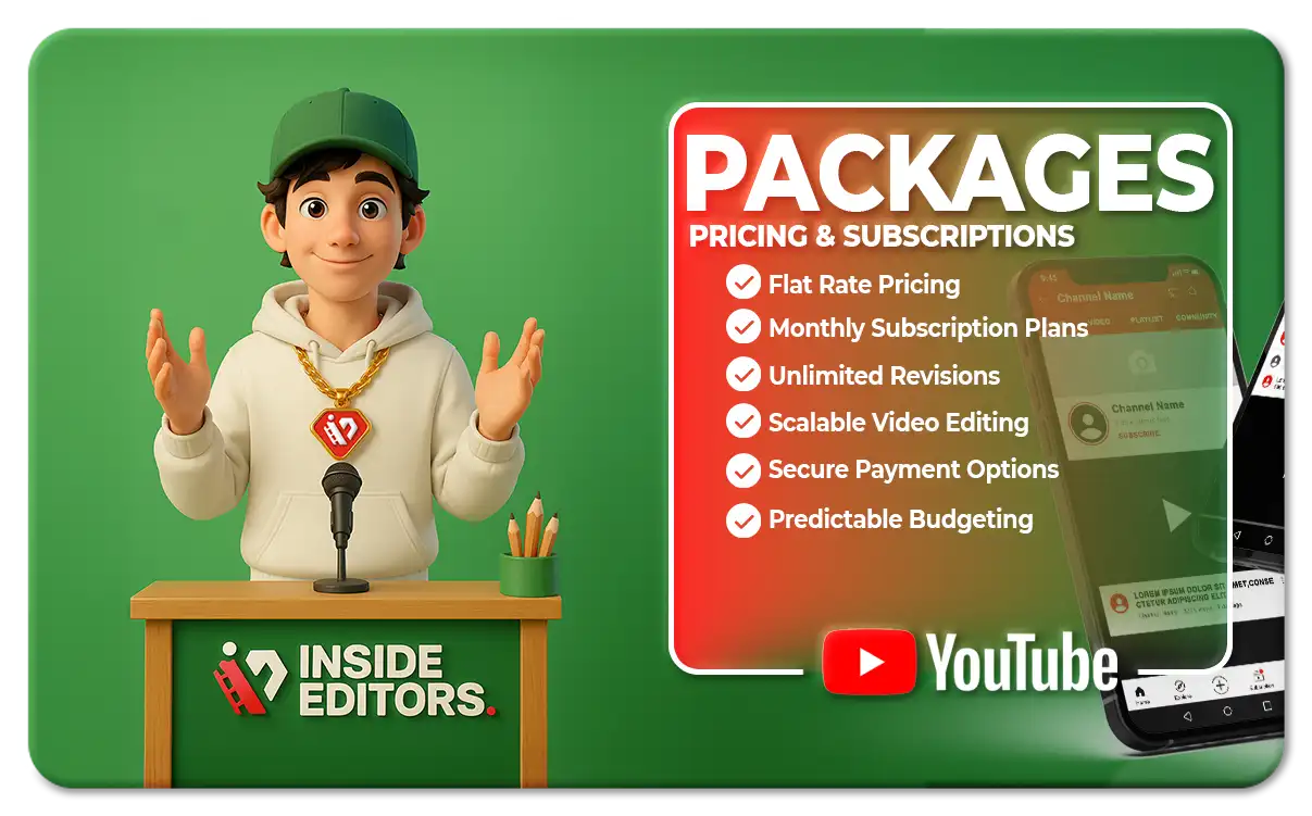 Packages, Pricing & Subscriptions