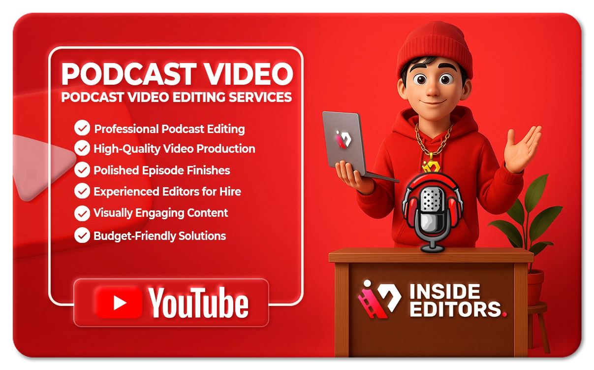 Video Editing Services for Podcasters