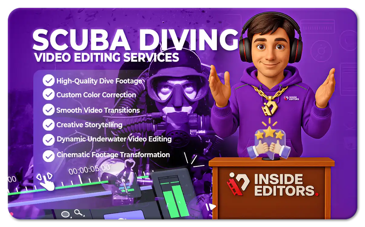 Scuba & Underwater Video Editing Services