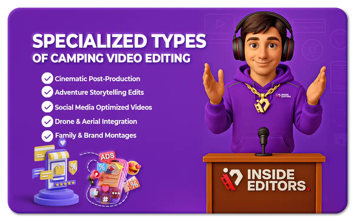 Specialized Types of Camping Video Editing