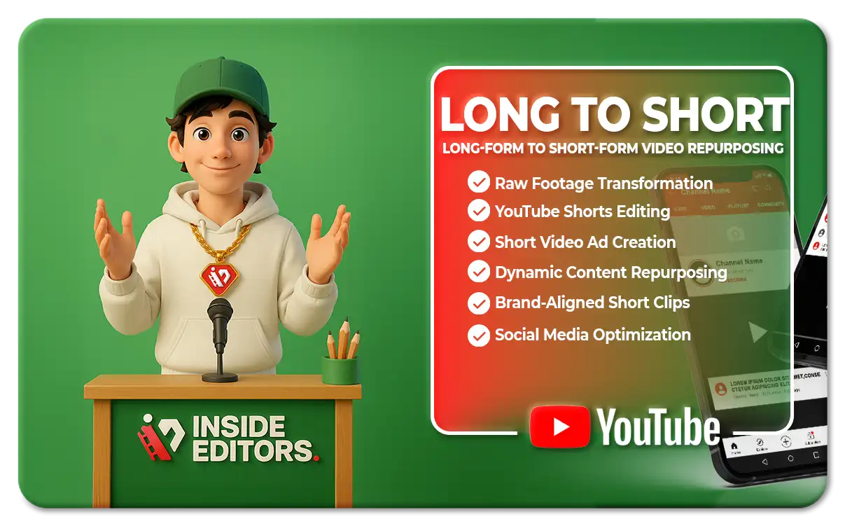 Youtube Long-Form to Short-Form Video Repurposing