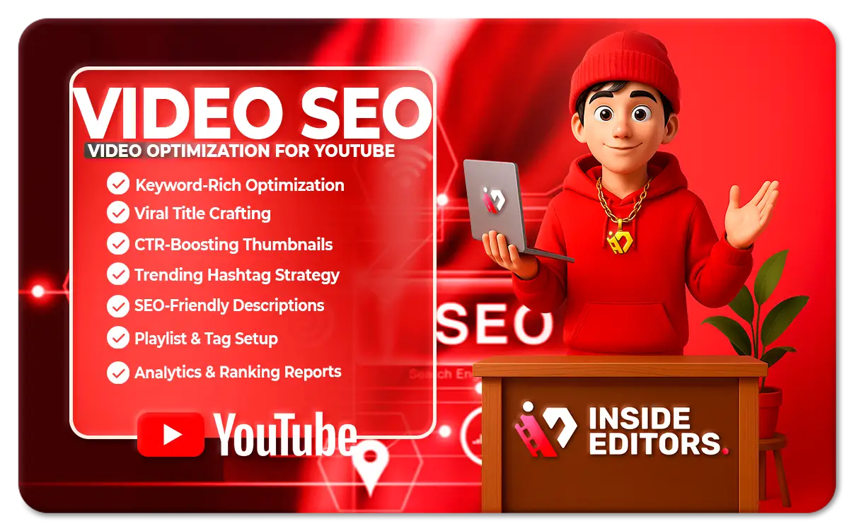 Video SEO Services by Inside Editors expert team