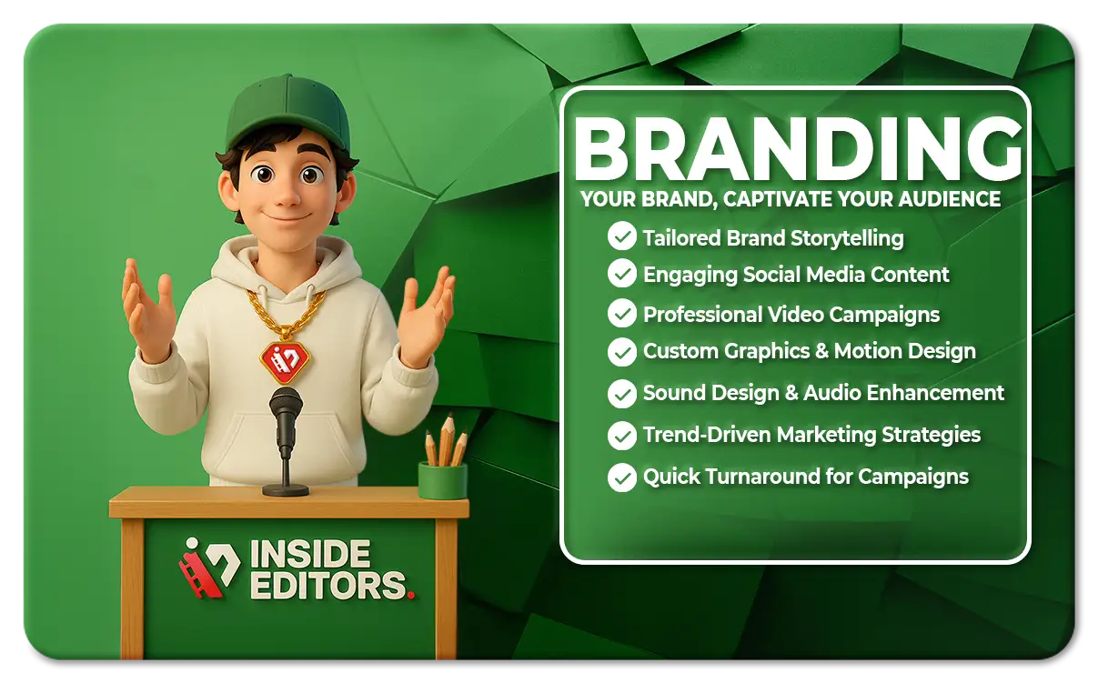 Fashion Video Branding Marketing & Social Media Services by Inside Editors