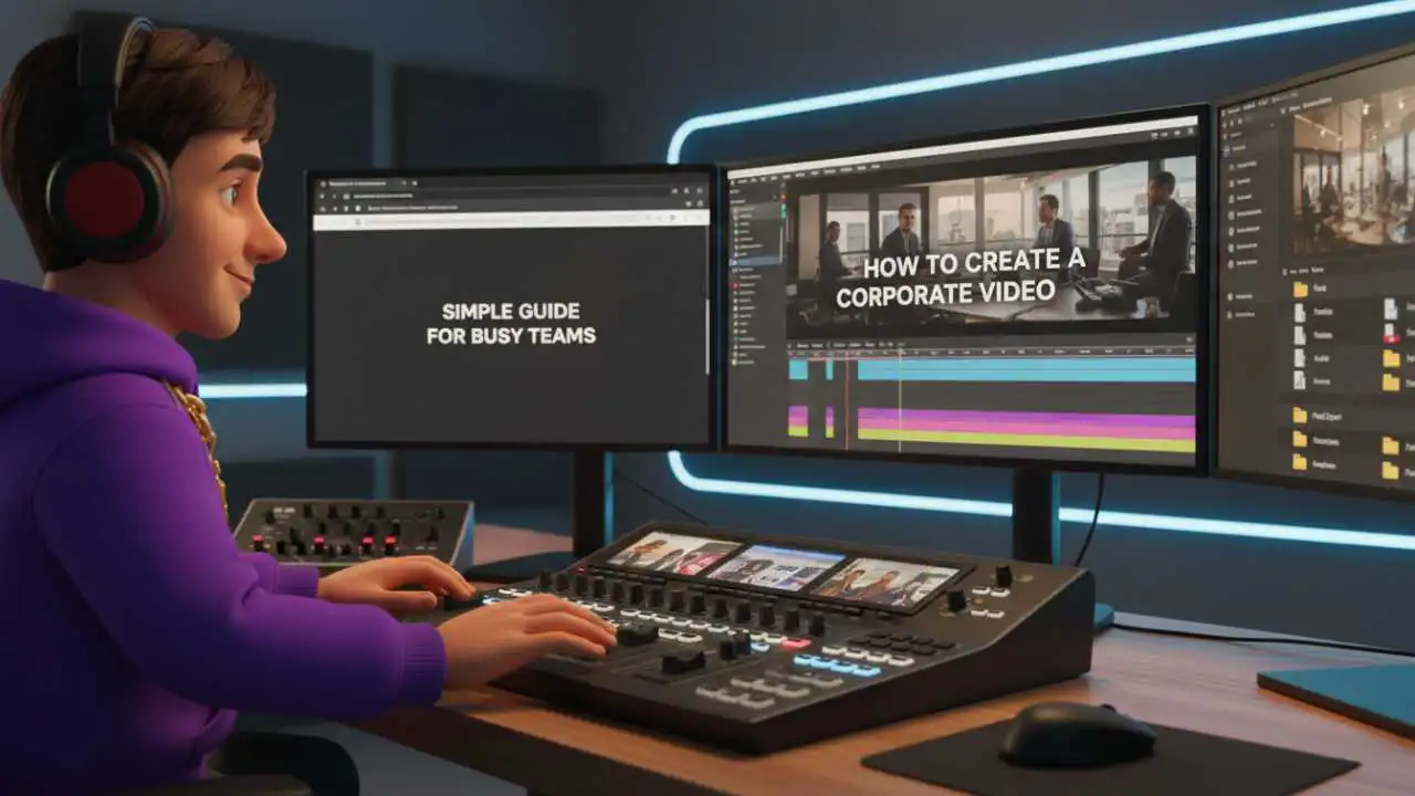 How to Create a Corporate Video: Simple Guide for Busy Teams